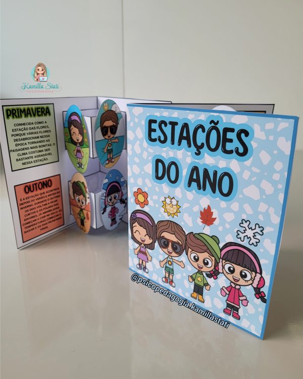 Cartão 3D: quatro estações - Imagem 2
