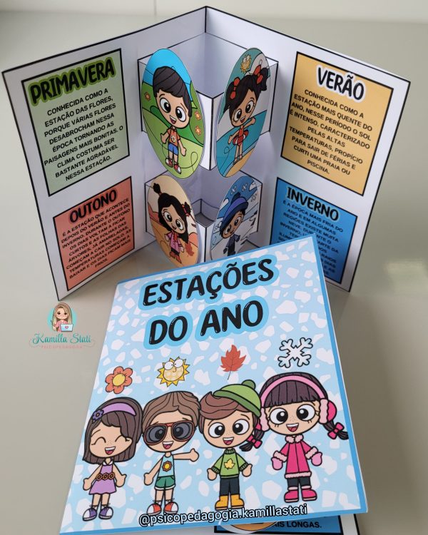 Cartão 3D: quatro estações - Imagem 5