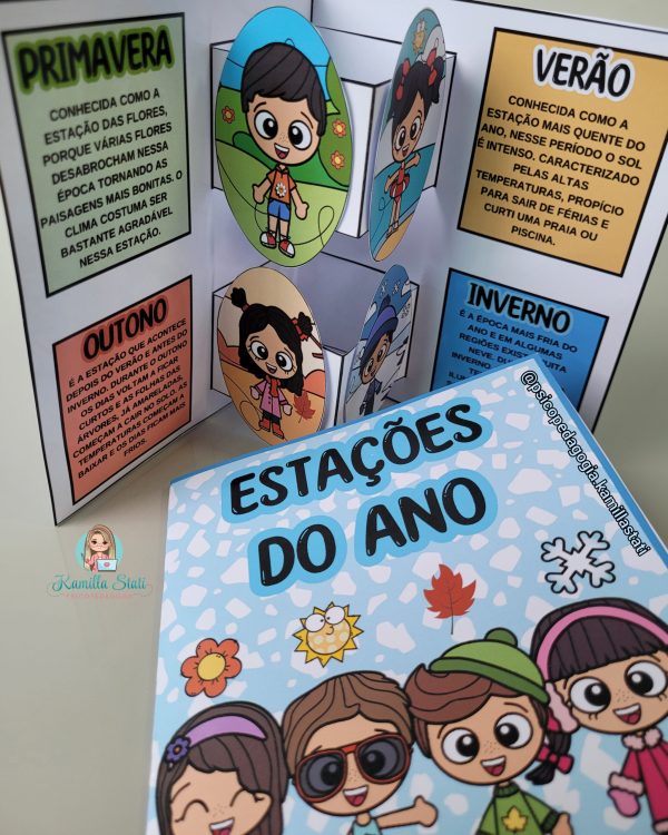 Cartão 3D: quatro estações - Imagem 6