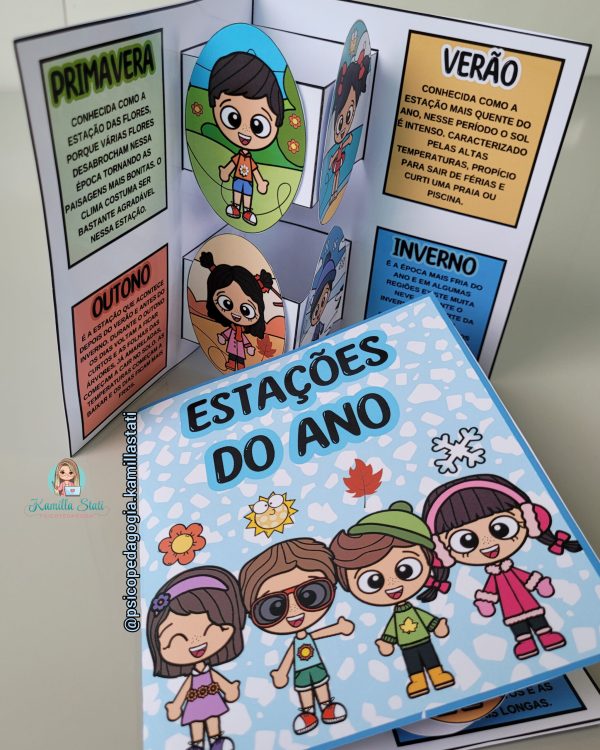 Cartão 3D: quatro estações - Imagem 7