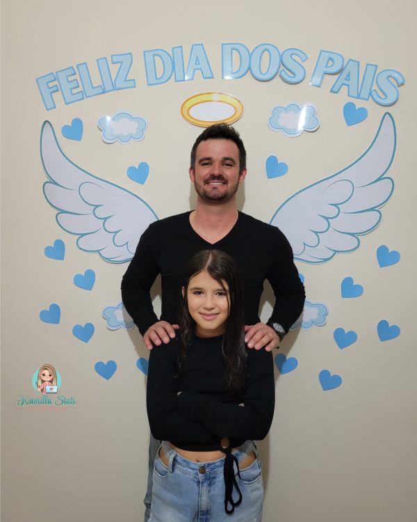 Asas para foto: dia dos pais