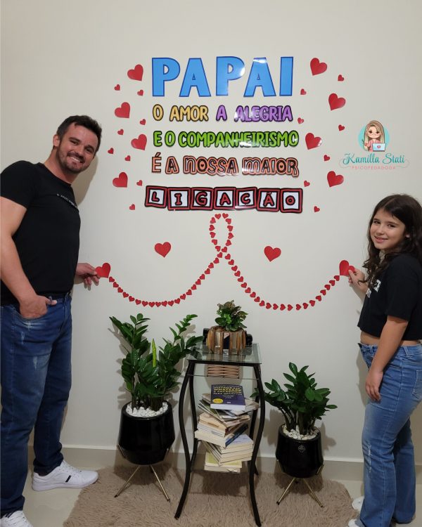 Painel para foto: ligação pai e filho(a) - Imagem 3