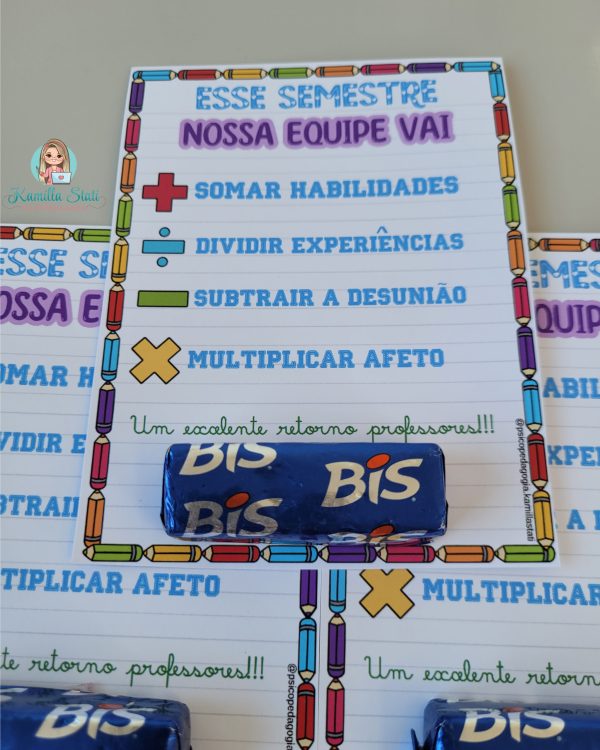 Cartão bom retorno professores - Imagem 4