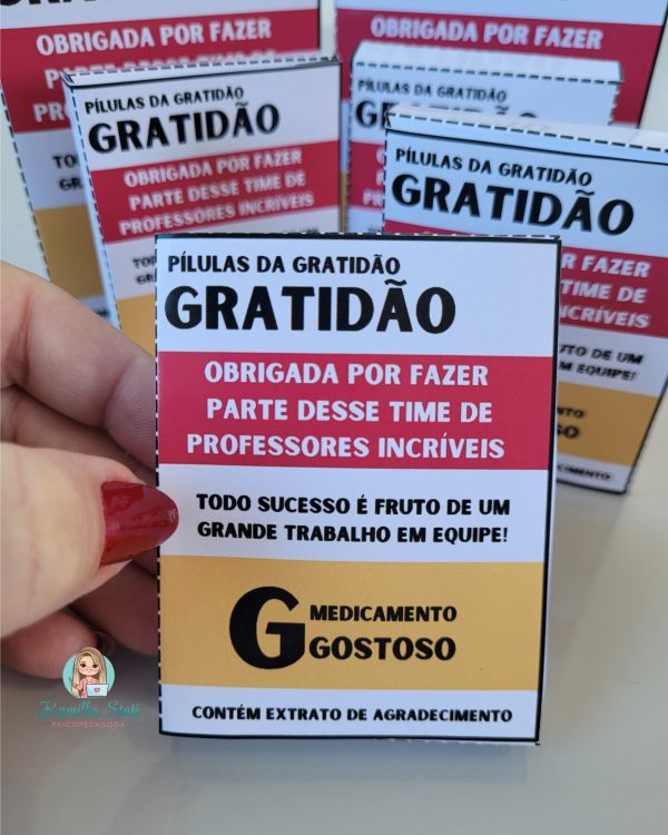Pílulas da gratidão: incentivo para professores - Imagem 3