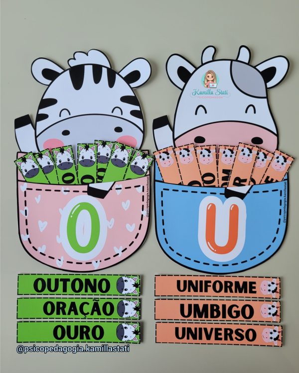 Bolsinhos da leitura: vogais - Imagem 9