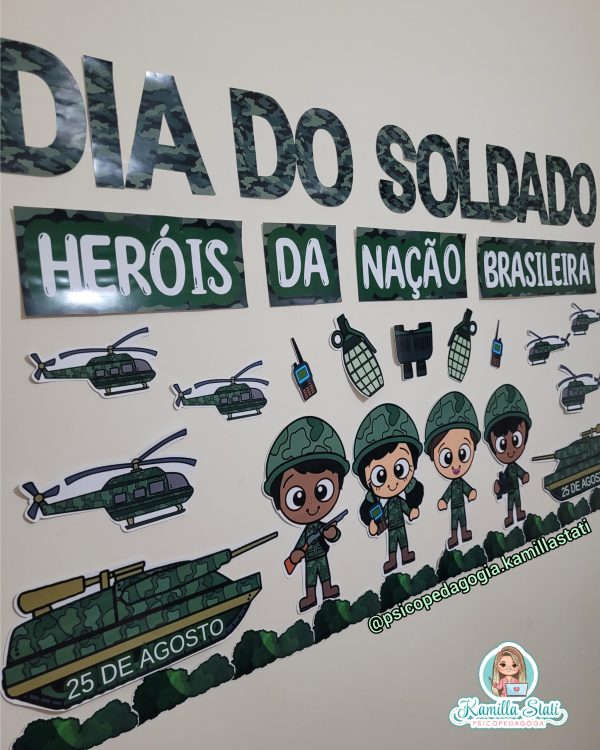 Painel dia do soldado