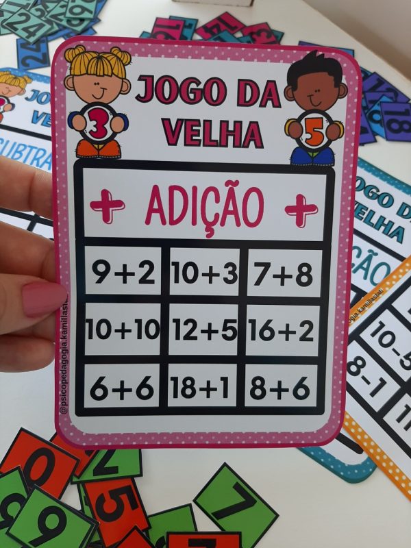 Jogo da velha: adição e subtração - Imagem 3
