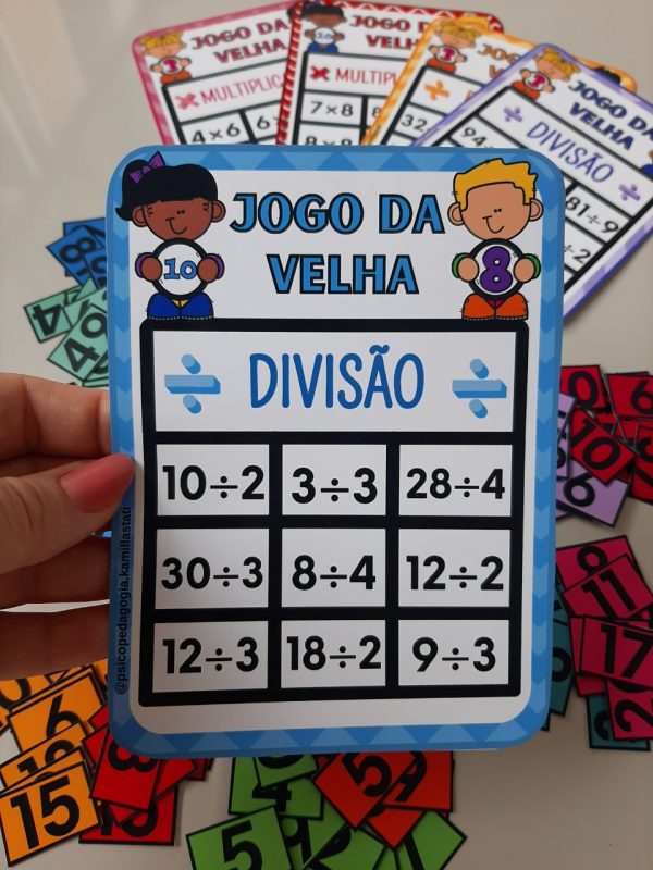 Jogo da velha: multiplicação e divisão - Imagem 2
