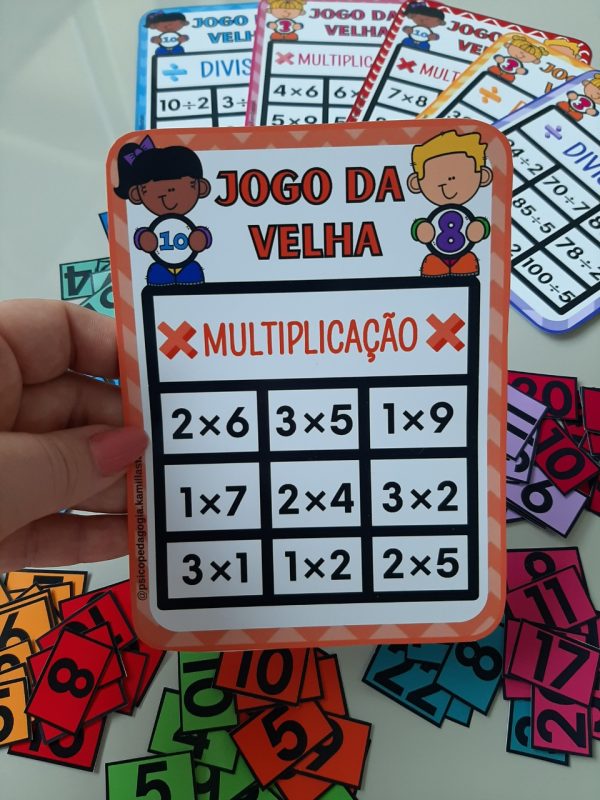Jogo da velha: multiplicação e divisão - Imagem 3