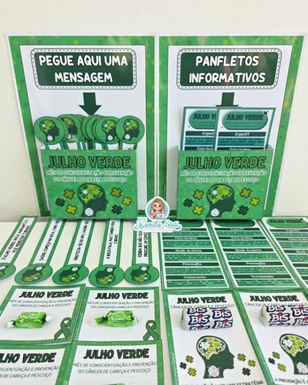 Kit Junho Verde: Câncer de Cabeça e Pescoço