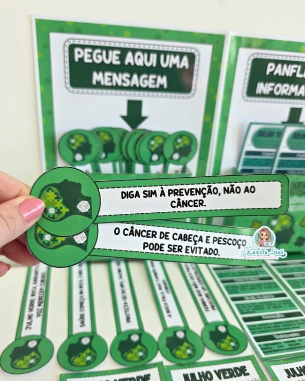 Kit Junho Verde: Câncer de Cabeça e Pescoço - Imagem 2