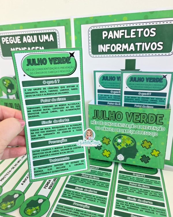 Kit Junho Verde: Câncer de Cabeça e Pescoço - Imagem 3