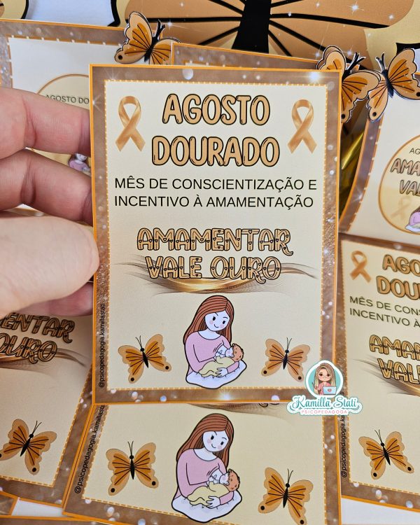 Kit agosto dourado