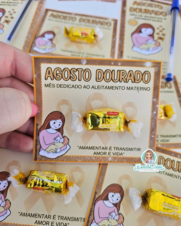 Kit agosto dourado - Imagem 4