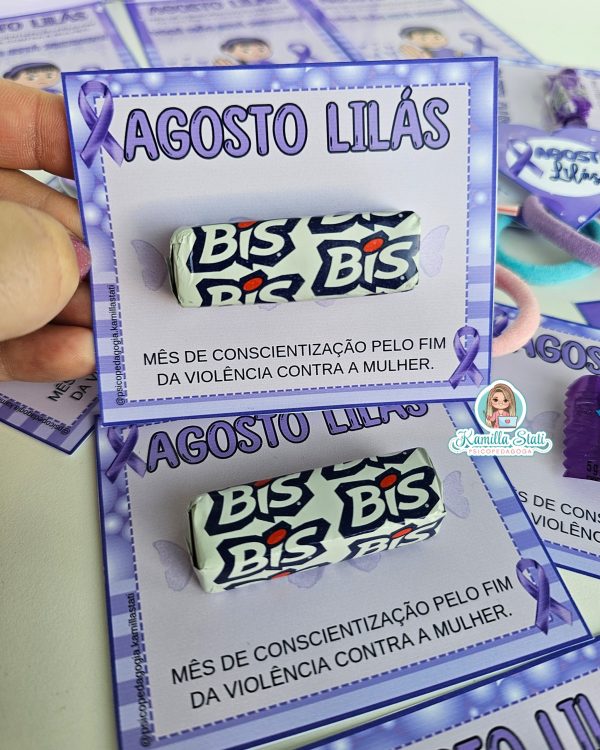 Kit agosto lilás - Imagem 3