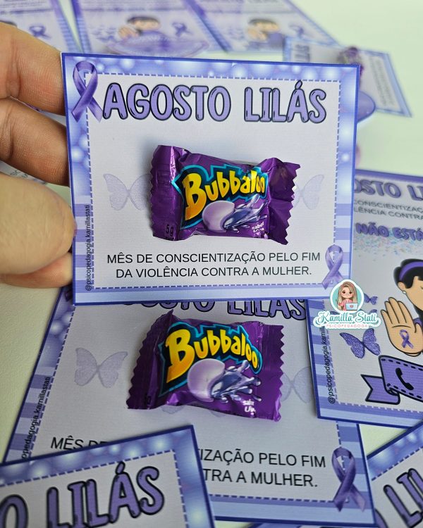 Kit agosto lilás - Imagem 4