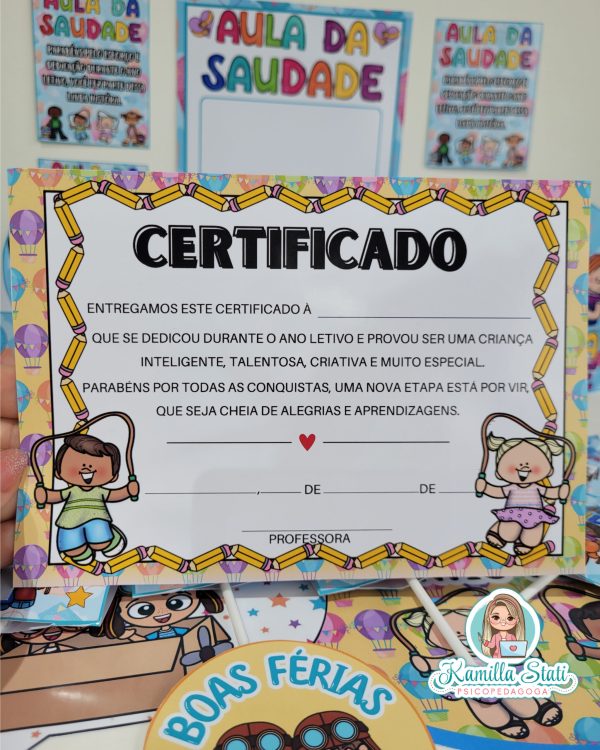 Kit aula da saudade - Imagem 7