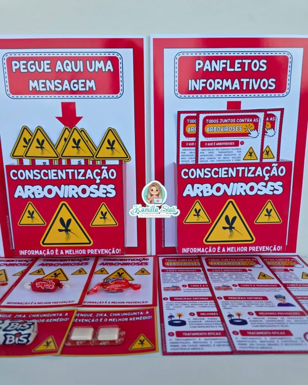 Kit conscientização Arboviroses