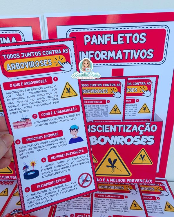Kit conscientização Arboviroses - Imagem 3