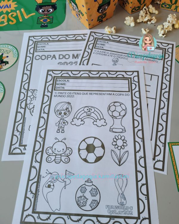 Kit copa do mundo 2022 - Imagem 5