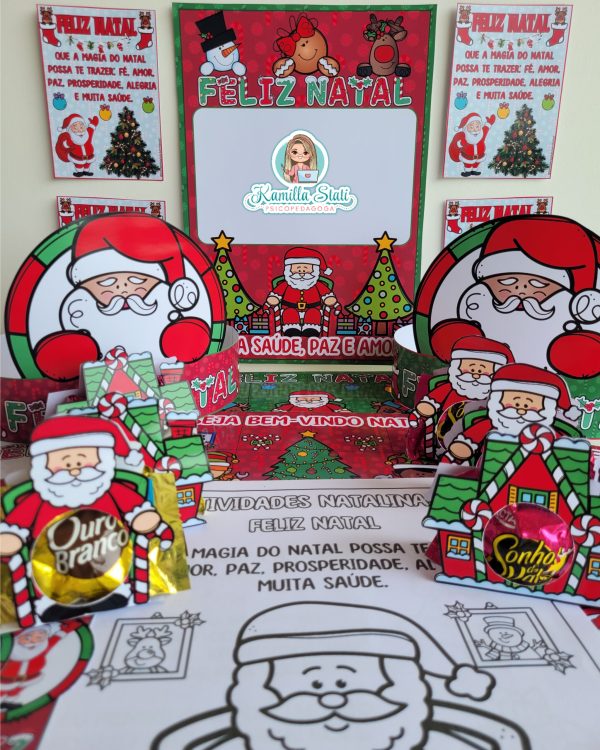 Kit de natal: Papai Noel