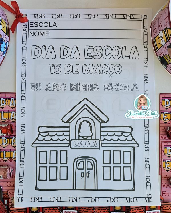 Kit dia da escola - Imagem 9