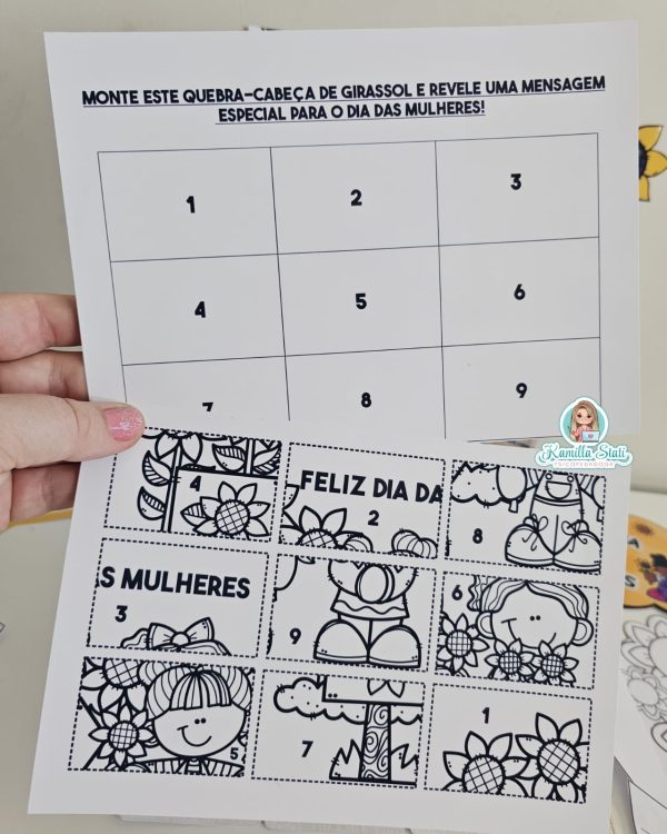 Kit dia da mulher girassol - Imagem 9