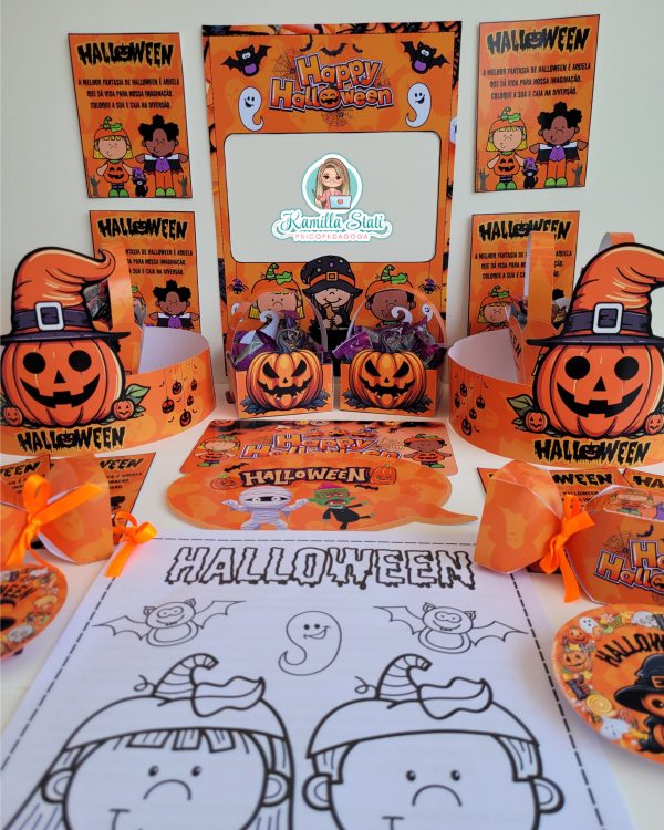 Kit dia do halloween