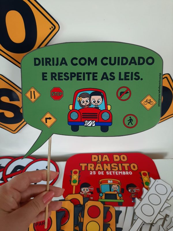 Kit dia do trânsito - Imagem 5