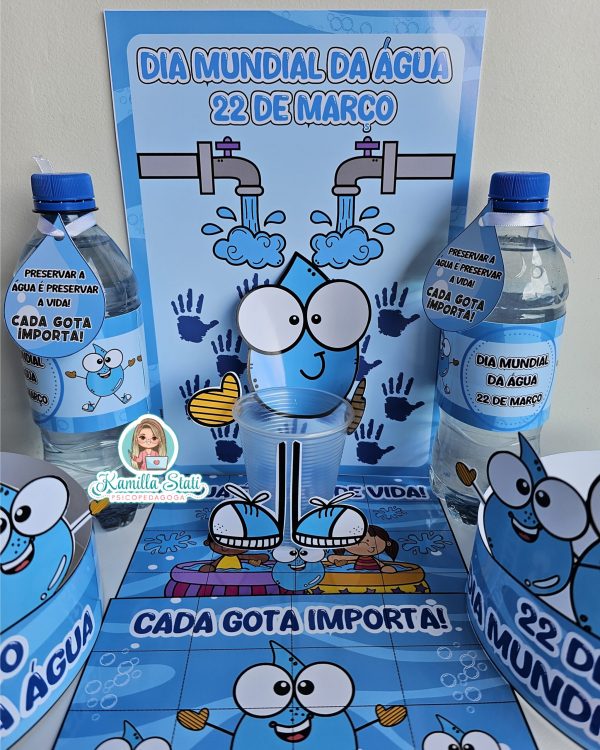 Kit gotinha dia da água