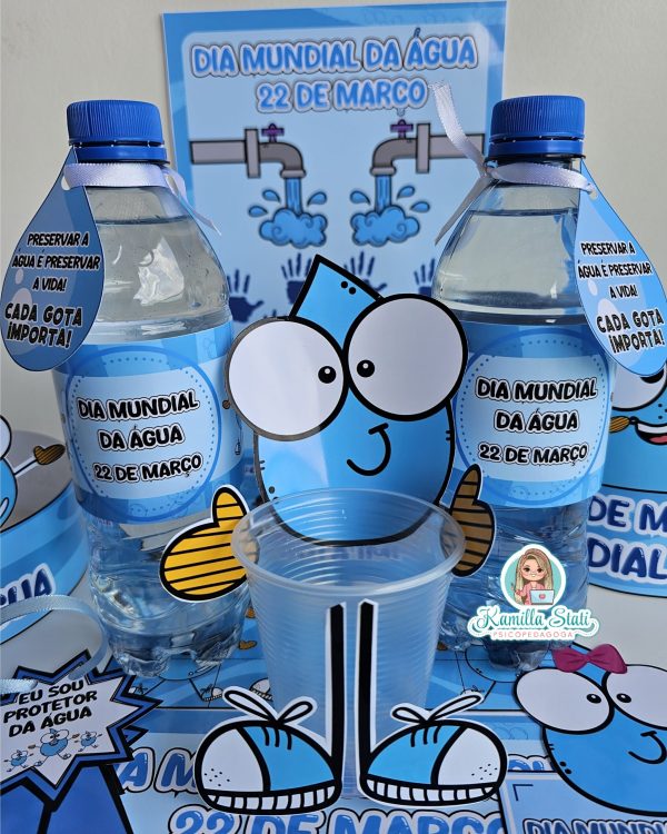 Kit gotinha dia da água - Imagem 6