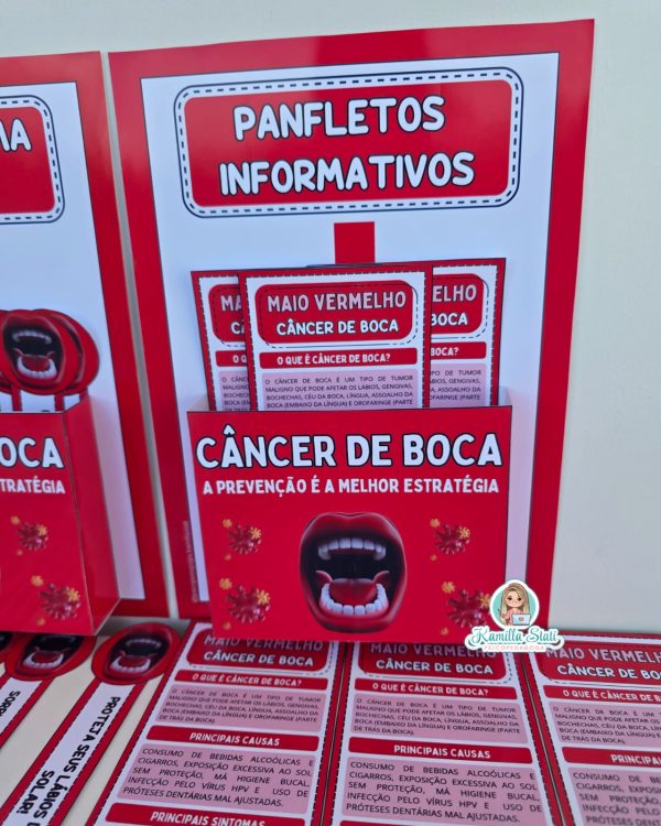 Kit Maio Vermelho: câncer de boca - Imagem 7