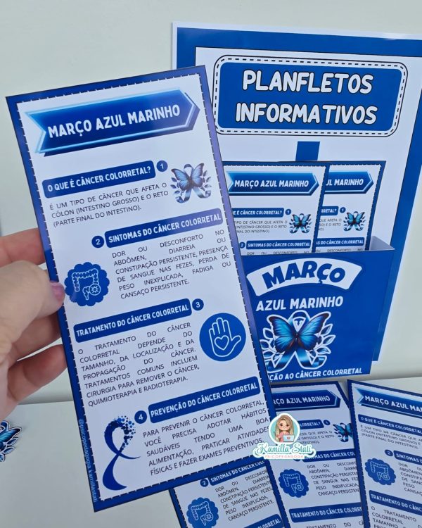 Kit março azul marinho - Imagem 7