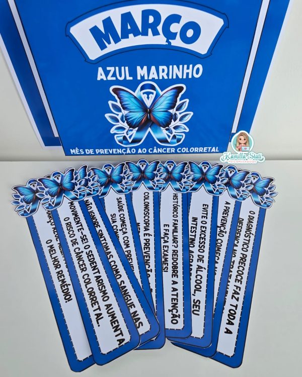 Kit março azul marinho - Imagem 3