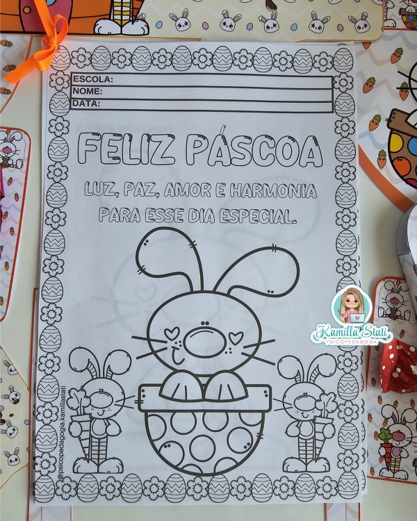 Kit páscoa coelho - Imagem 11
