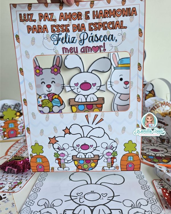 Kit páscoa coelho - Imagem 12