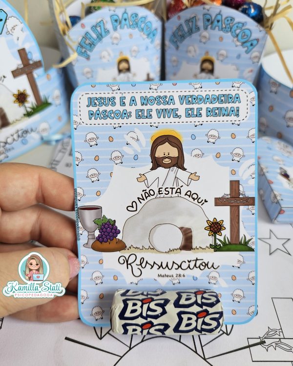 Kit páscoa cristã Jesus - Imagem 4