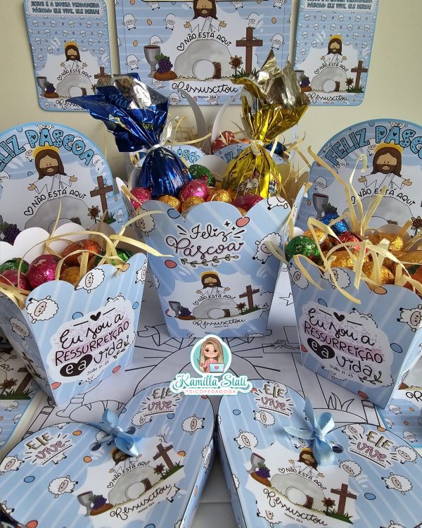 Kit páscoa cristã Jesus - Imagem 5