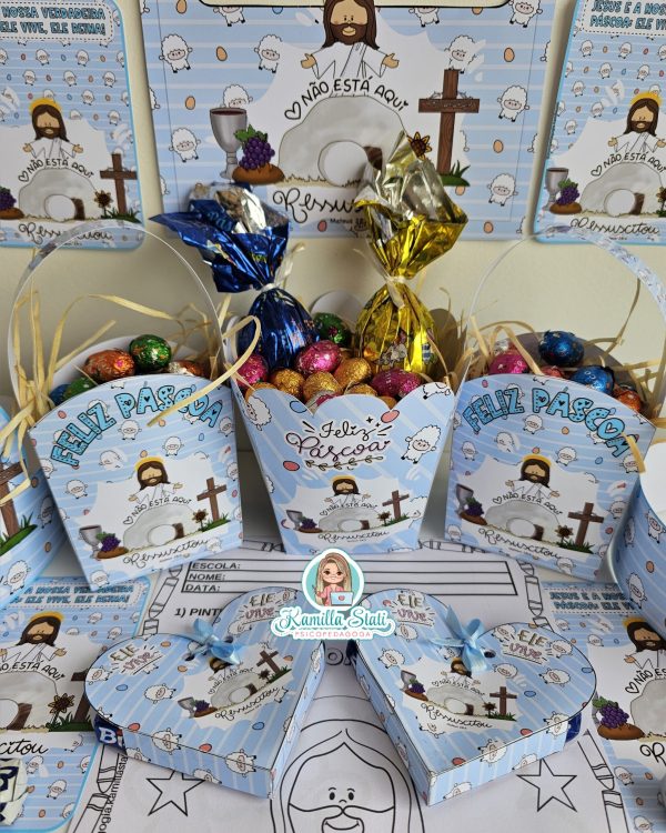 Kit páscoa cristã Jesus - Imagem 6