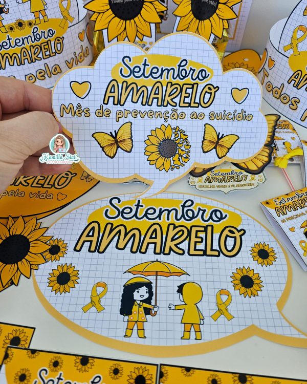 Kit setembro amarelo - Imagem 8