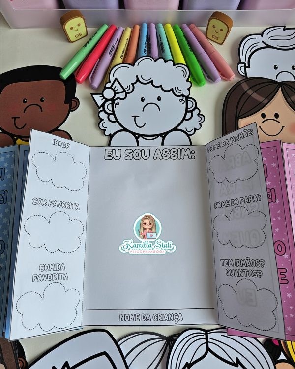 Lapbook um pouco sobre mim - Imagem 4