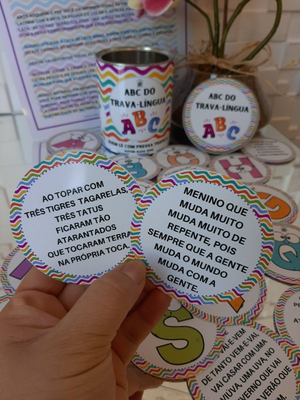 Lata: ABC do trava línguas - Imagem 5