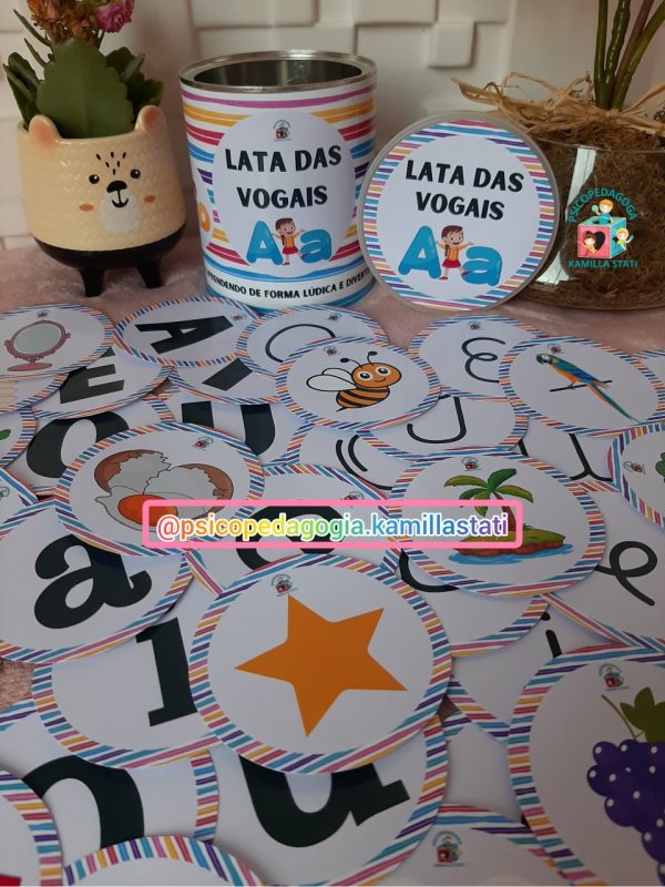 Lata das vogais - Imagem 4