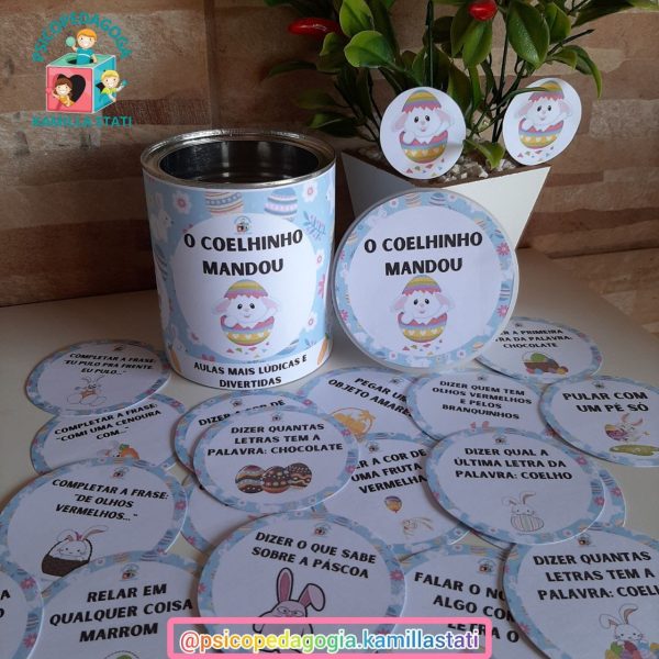 Lata: o coelhinho mandou