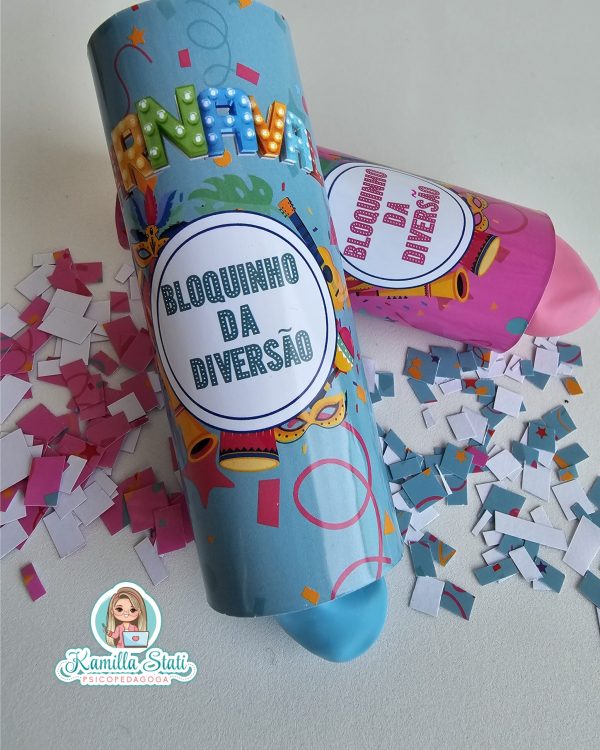 Lembrancinha explosão de carnaval - Imagem 2
