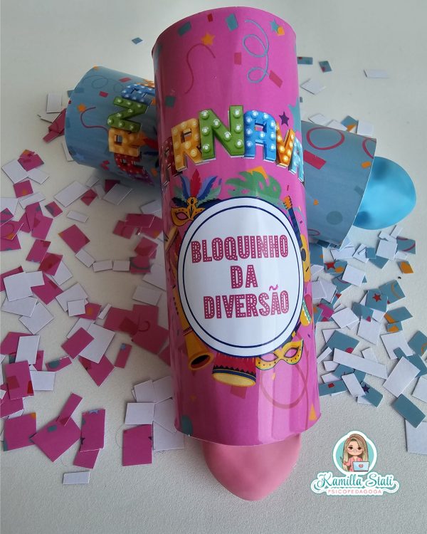 Lembrancinha explosão de carnaval - Imagem 3