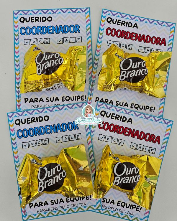 Lembrancinhas dia da coordenação escolar - Imagem 2