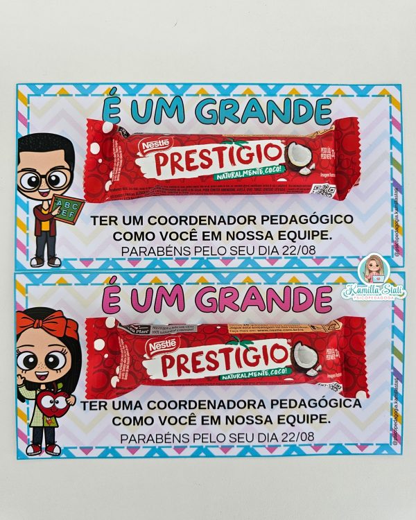 Lembrancinhas dia da coordenação escolar - Imagem 3
