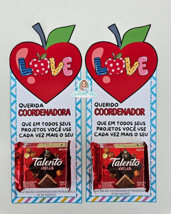 Lembrancinhas dia da coordenação escolar - Imagem 4