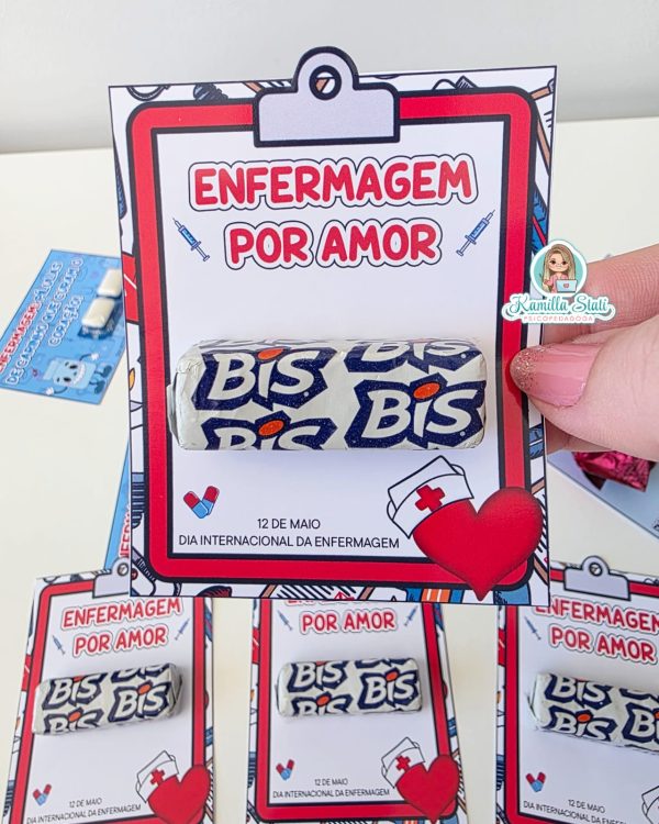 Lembrancinhas dia da enfermagem - Imagem 3